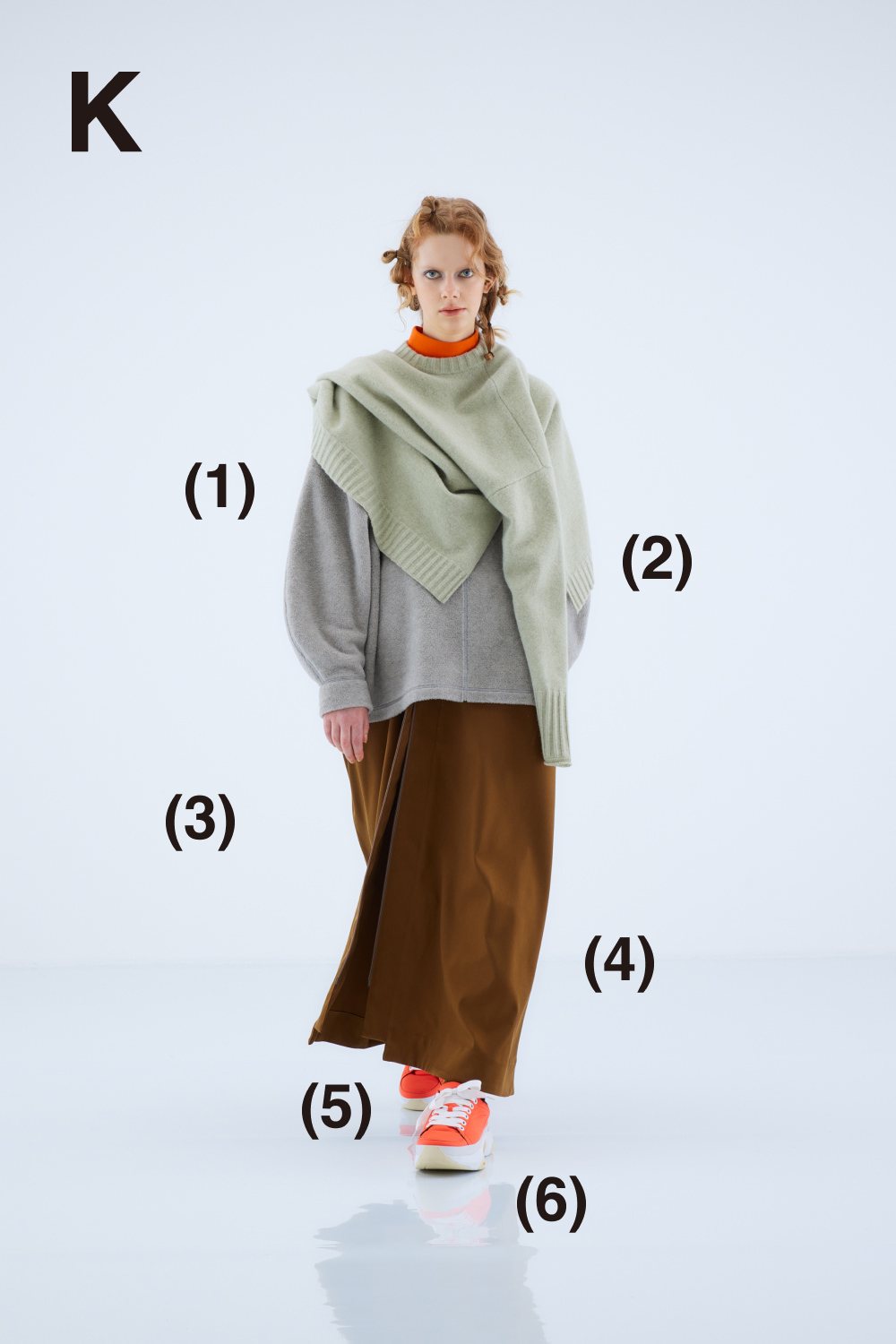 nagonstans 2022 pre fall スカート ※新品 グレー | cobegas.cl