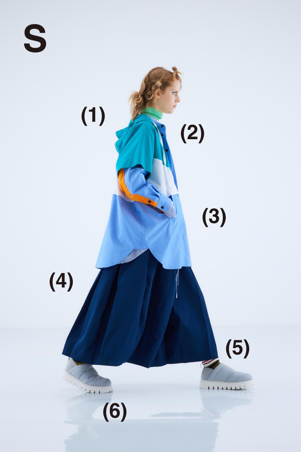 （新品タグ付）nagonstans Boa Combination プルオーバー S | Fall Winter 2022 | Lookbook | någonstans