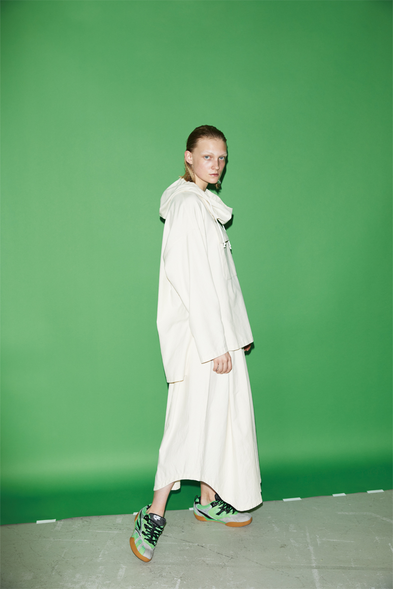 m*K様 nagonstans tops curve long-sleeves(M WHITE): nagonstans