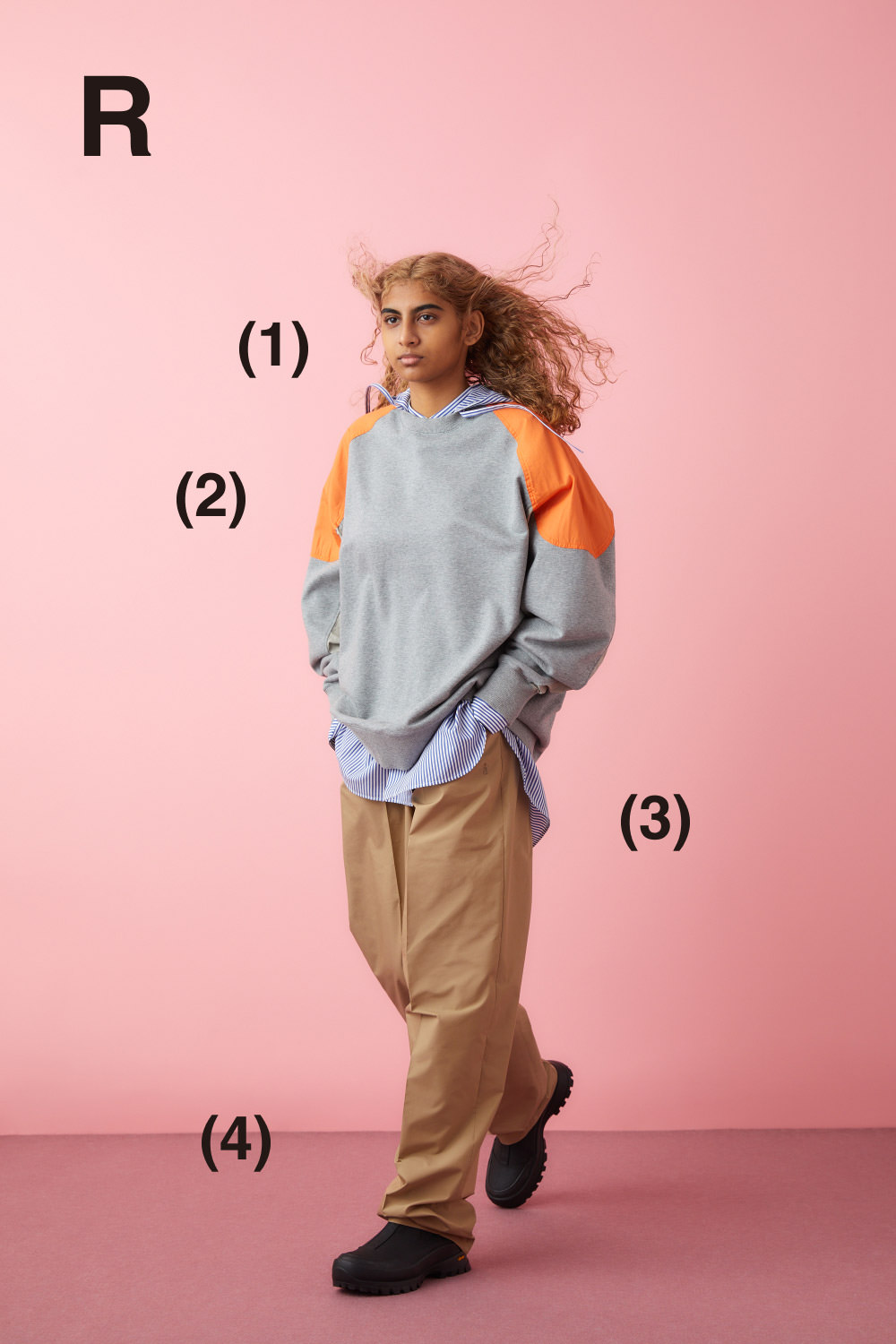 美品】 nagonstans / ナゴンスタンス | フレンチリネン スリット